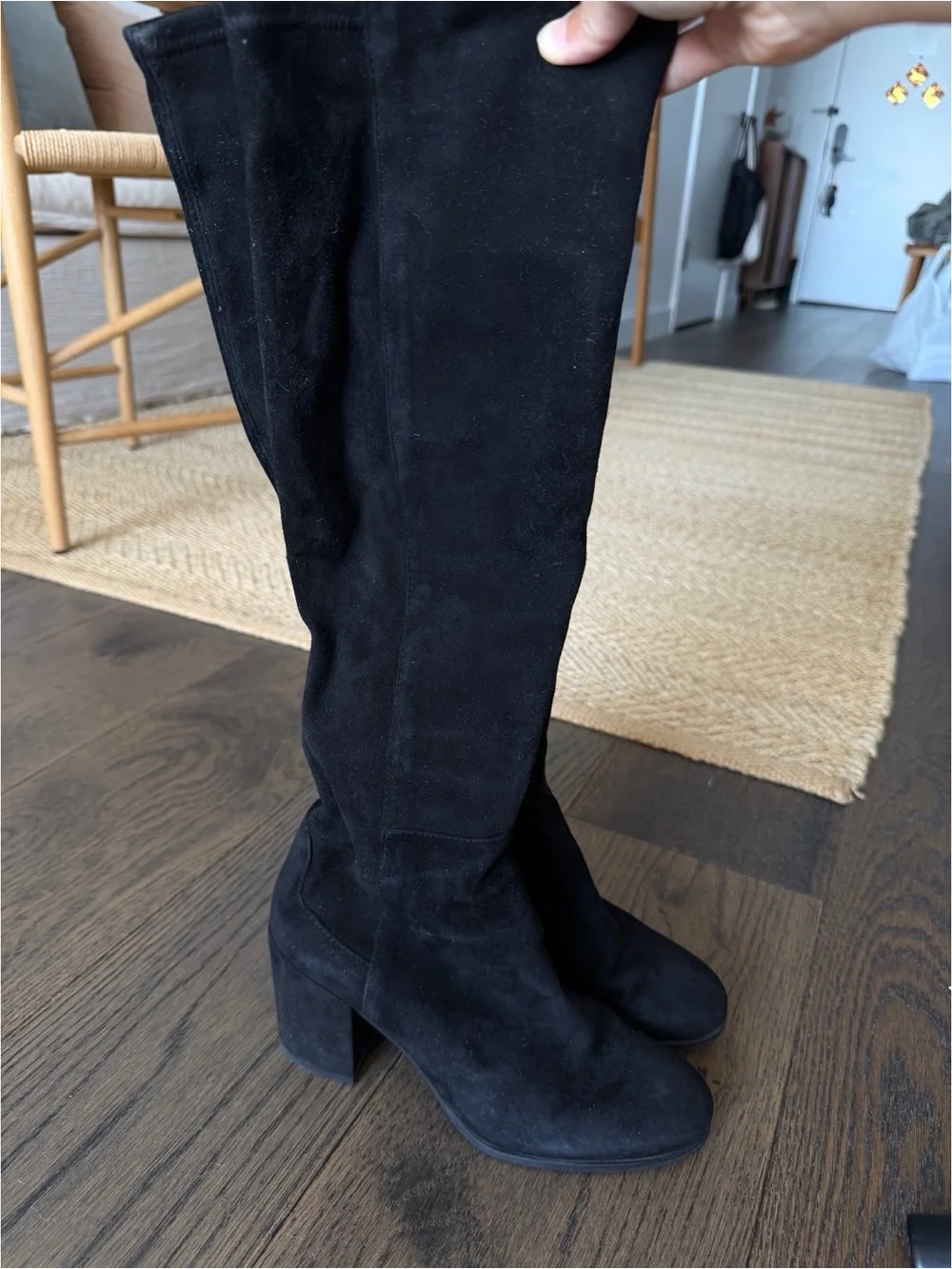 Stuart Weitzman All Jack Over the Knee Suede Boots